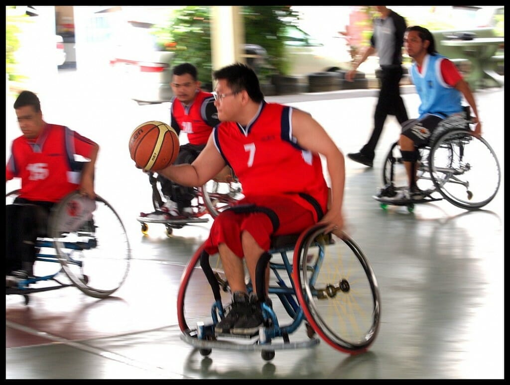 Rollstuhlbasketball in Malaysia (C) Robin Wong Olympus E5
