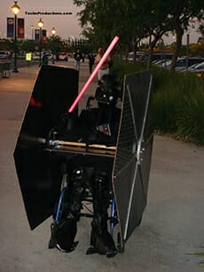 Darth Vader Rollstuhlkostüm