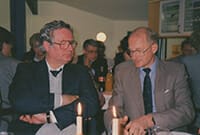 Wilfried Hein und Brian Stannah bei Access AS 1990.